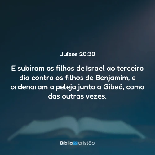 Juízes 20:30