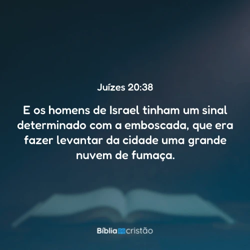 Juízes 20:38