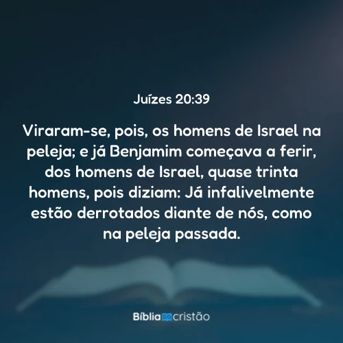 Juízes 20:39