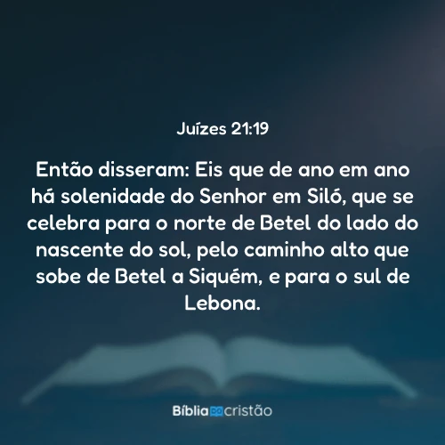 Juízes 21:19