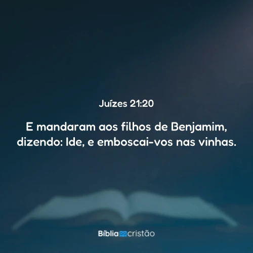 Juízes 21:20