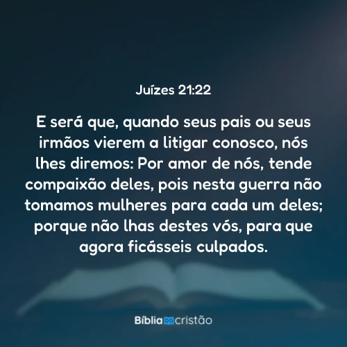 Juízes 21:22