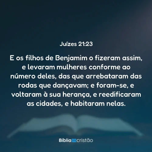 Juízes 21:23