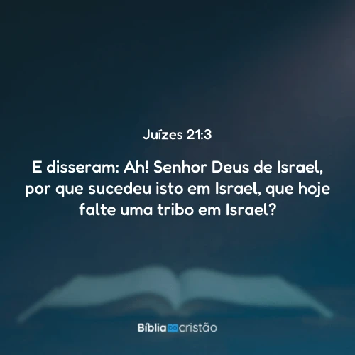 Juízes 21:3