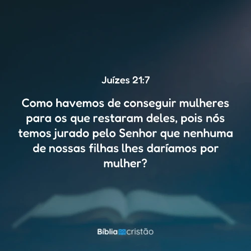 Juízes 21:7