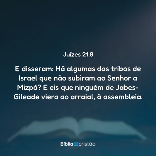 Juízes 21:8