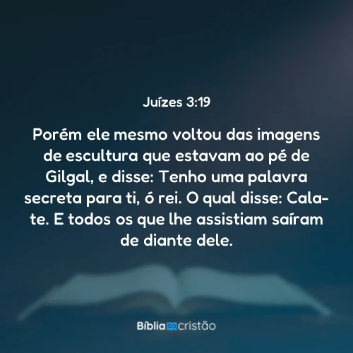 Juízes 3:19
