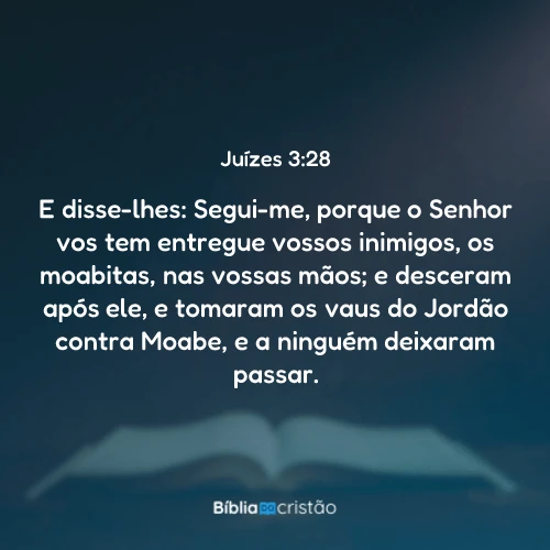 Juízes 3:28