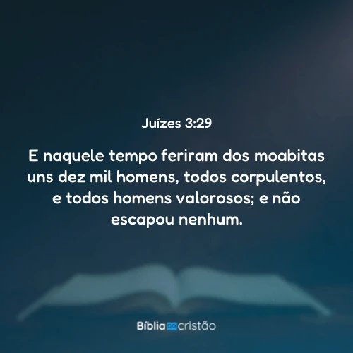 Juízes 3:29