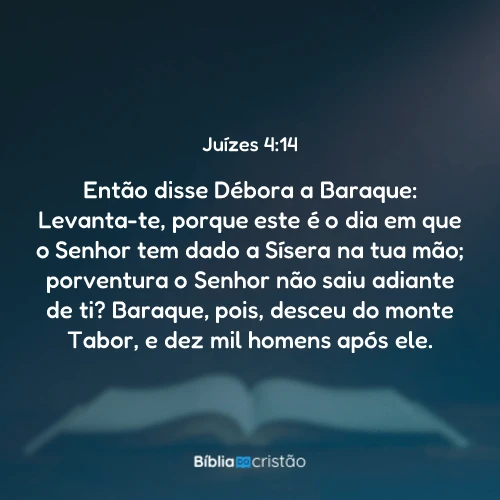 Juízes 4:14
