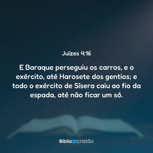 Juízes 4:16