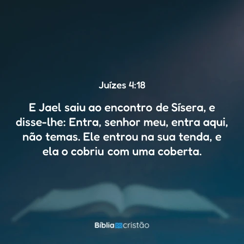 Juízes 4:18