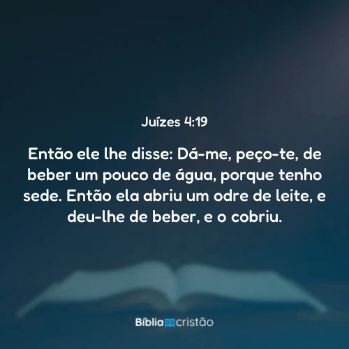 Juízes 4:19