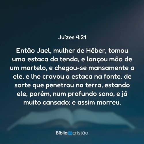 Juízes 4:21