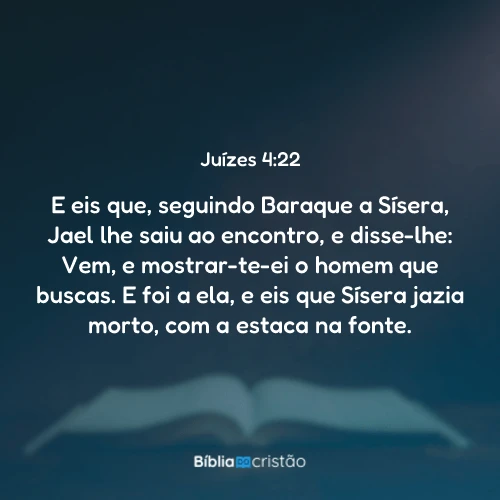 Juízes 4:22