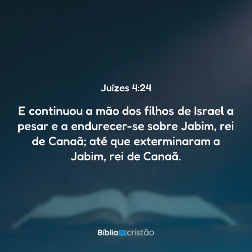 Juízes 4:24