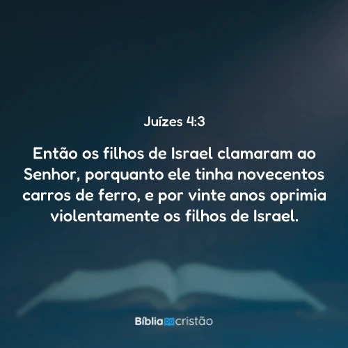 Juízes 4:3