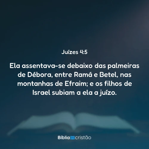 Juízes 4:5