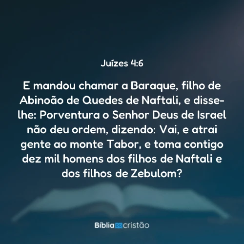 Juízes 4:6