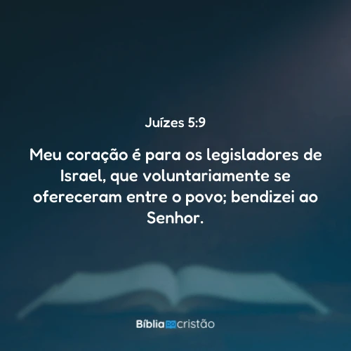 Juízes 5:9