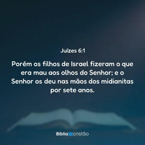 Juízes 6:1