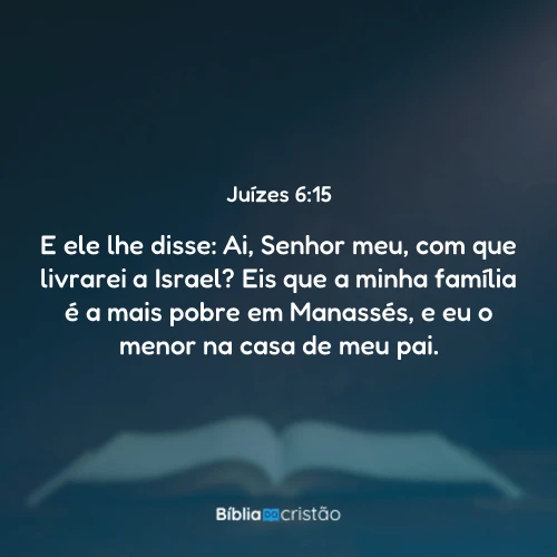 Juízes 6:15