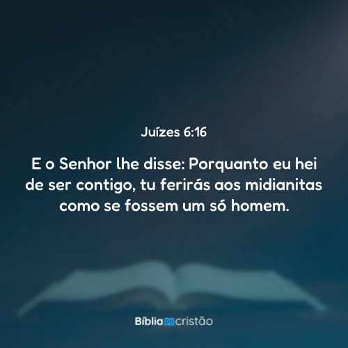 Juízes 6:16