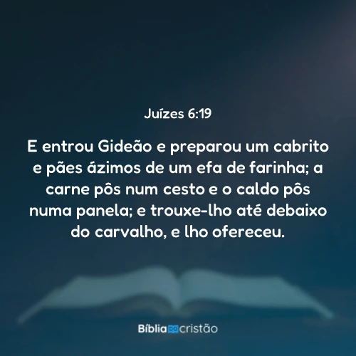 Juízes 6:19