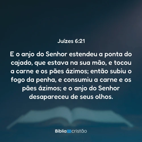 Juízes 6:21