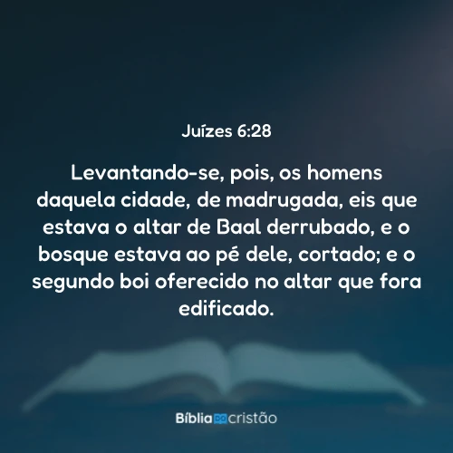 Juízes 6:28