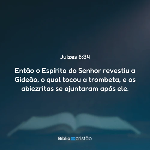 Juízes 6:34