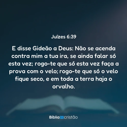 Juízes 6:39