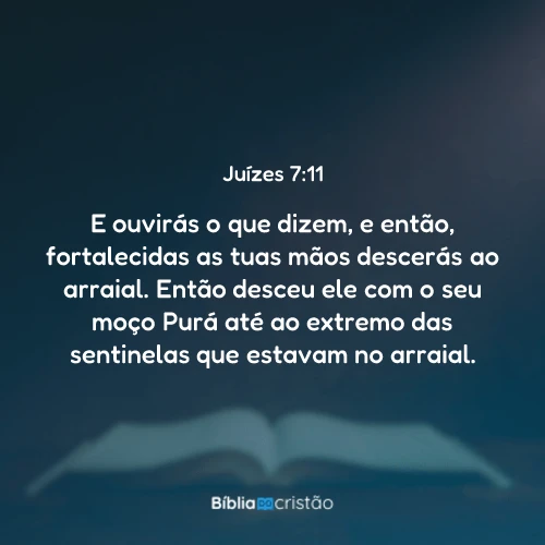 Juízes 7:11