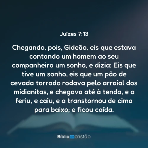 Juízes 7:13