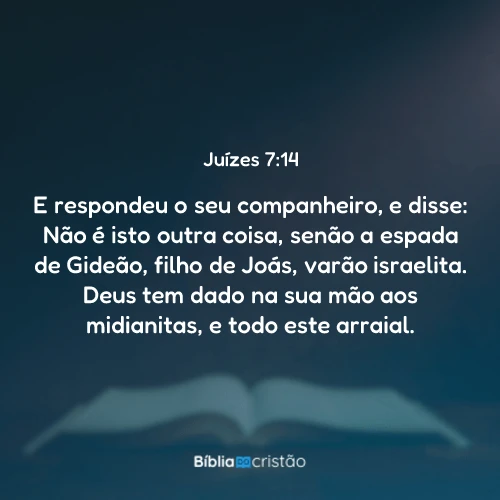 Juízes 7:14