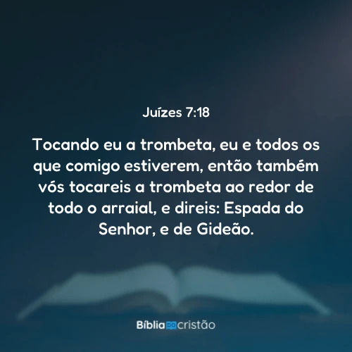 Juízes 7:18
