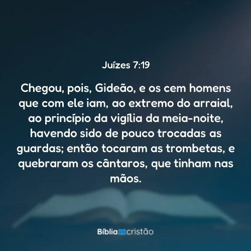 Juízes 7:19