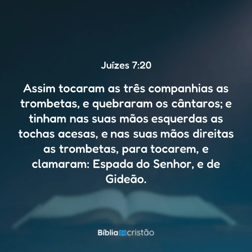 Juízes 7:20