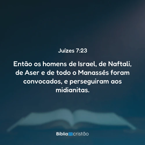 Juízes 7:23
