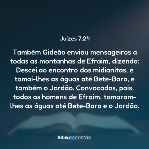 Juízes 7:24