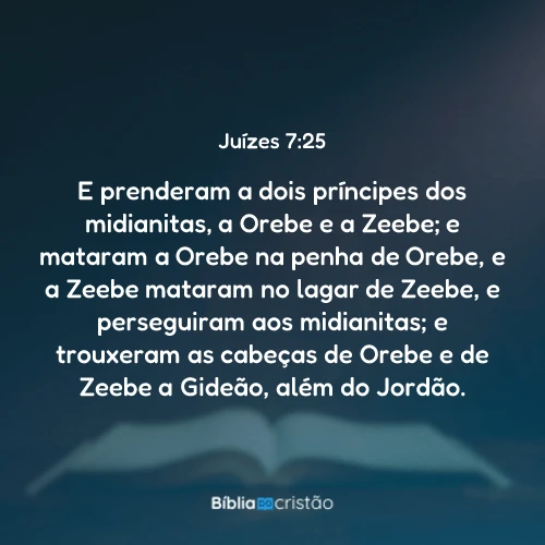 Juízes 7:25