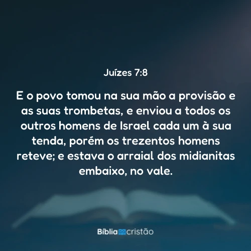 Juízes 7:8