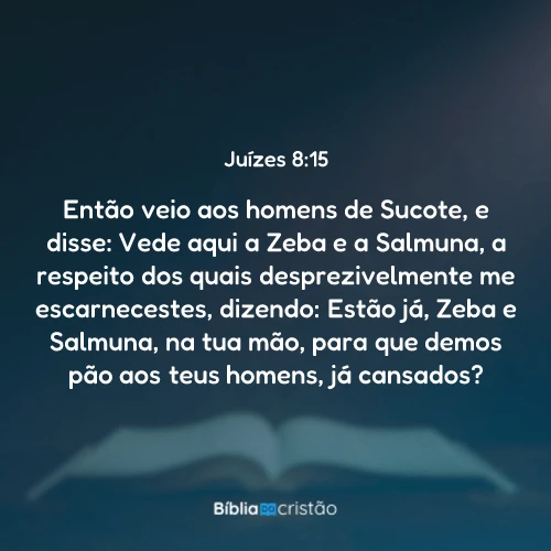 Juízes 8:15