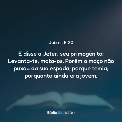 Juízes 8:20