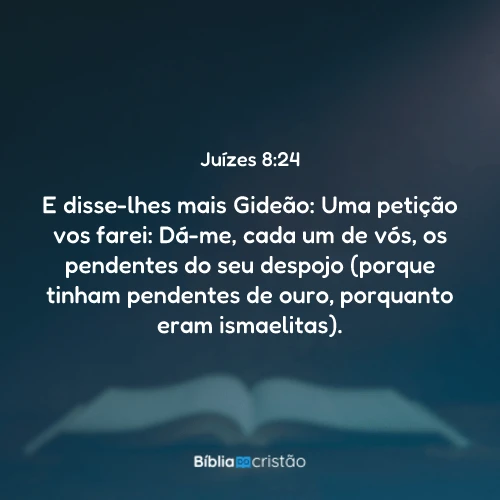 Juízes 8:24