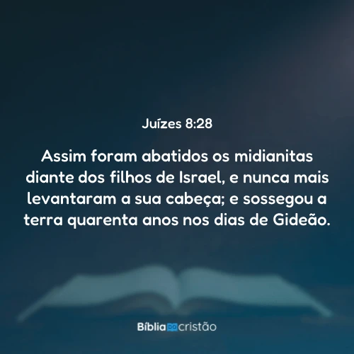 Juízes 8:28