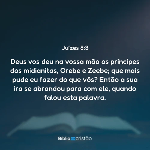 Juízes 8:3
