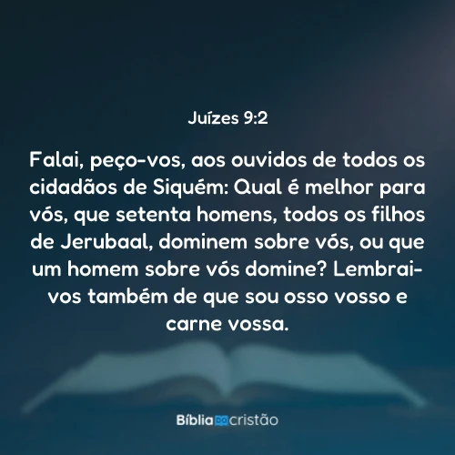 Juízes 9:2