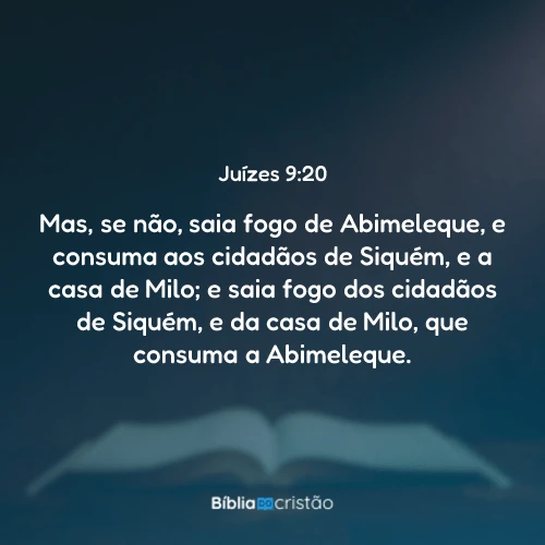 Juízes 9:20