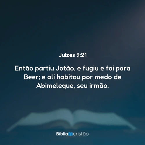 Juízes 9:21